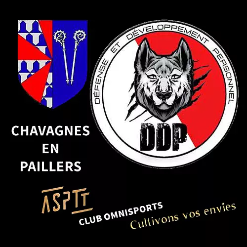 Logo du club "Défense et Développement Personnel - DDP" situé à Chavagnes en Paillers et affilié à la FKMFDA.